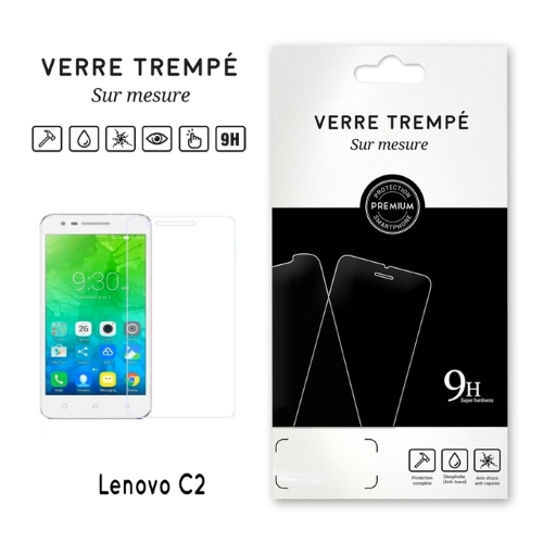 Verre trempe pour Lenovo C2 Transparent