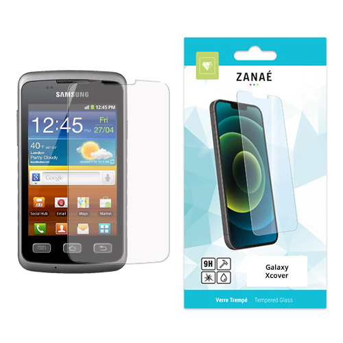 Verre trempe pour Samsung Galaxy Xcover, Transparent