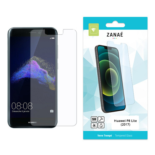 Verre trempe pour Huawei P8 Lite 2017, Transparent