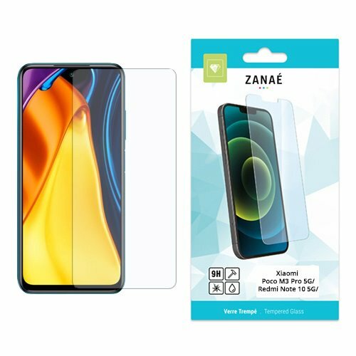Verre trempe pour Redmi Note 10 5G / Note 10T 5G / Poco M3 Pro 5G, Transparent