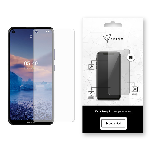 Verre trempe pour Nokia 5.4, Transparent