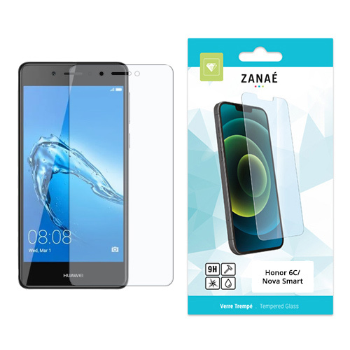 Verre trempe pour Honor 6C / Nova Smart, Transparent