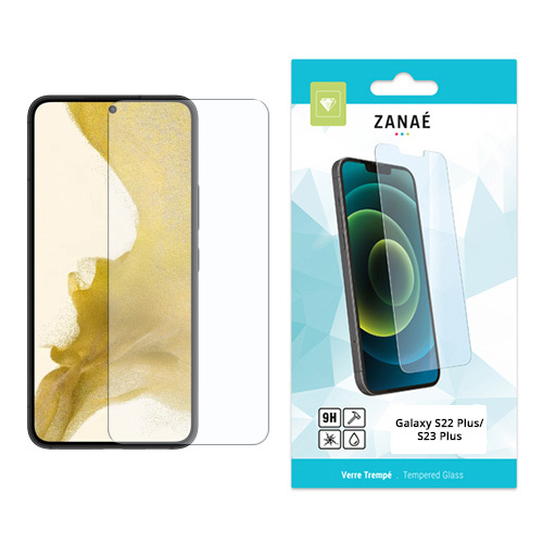 Verre trempe pour Samsung Galaxy S22 Plus / S23 Plus, Transparent