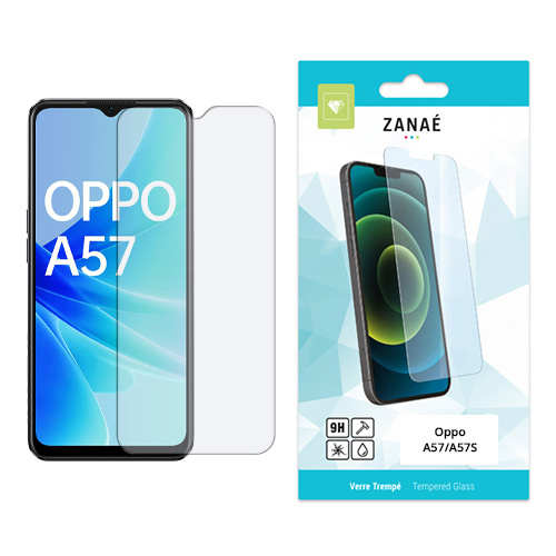 Film Protecteur en verre trempe pour Oppo A57 5G / A77 5G, Transparent