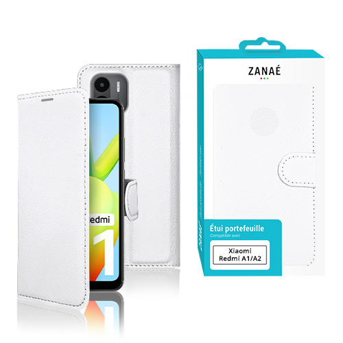 Zanae Wallet for Xiaomi Redmi A2, White