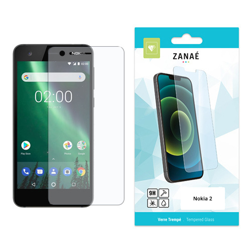 Verre trempe pour Nokia 2, Transparent