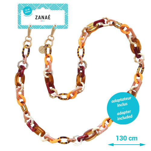 Chaine-bijou Tiger&rsquo;s Eye