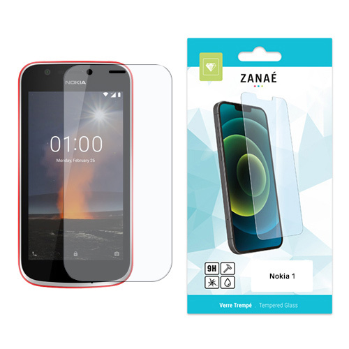 Verre trempe pour Nokia 1, Transparent