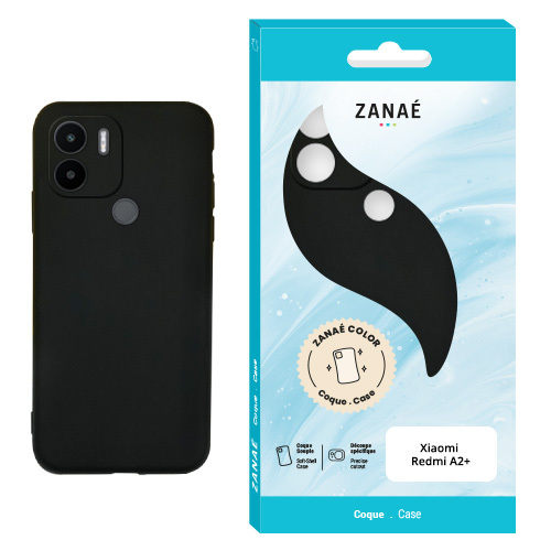 Zanae Color pour Redmi A2+, Noir