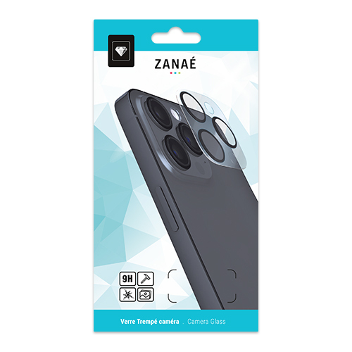 Verre trempe camera bloc pour Galaxy S23 FE, Transparent