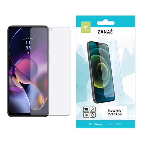 Film Protecteur en verre trempe pour Motorola G55 / G54, Transparent