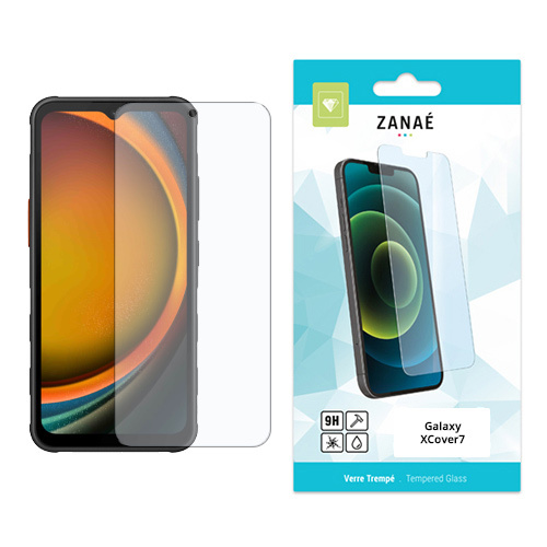 Verre trempe pour Galaxy Xcover7 / 7 Pro, Transparent