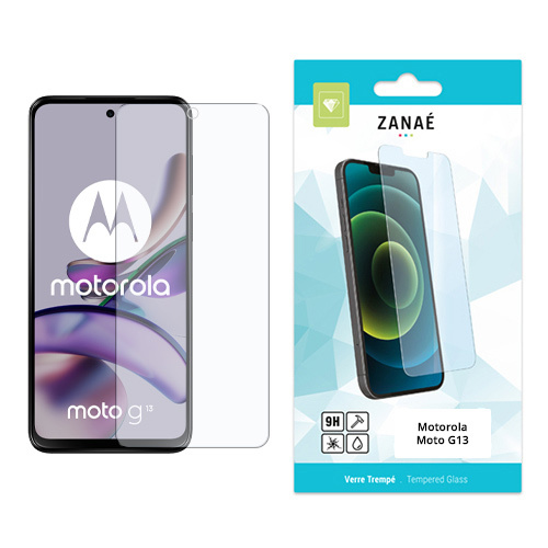 Film Protecteur en verre trempe pour Moto G13, Transparent