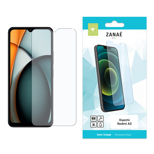 Film Protecteur en verre trempe pour Xiaomi Redmi A3 / A3x, Transparent