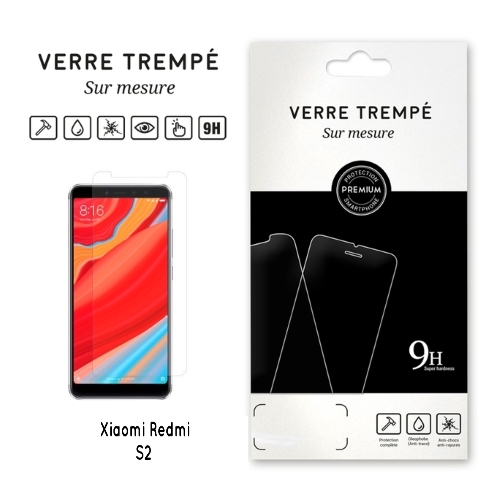 Verre trempe pour Xiaomi Redmi S2, Transparent