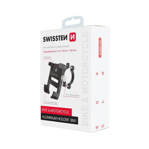 Support smartphone pour velo / moto, BM1, Swissten