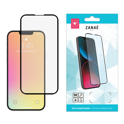 Film Protecteur en verre trempe Full Cover pour Redmi note 13 4G, Noir