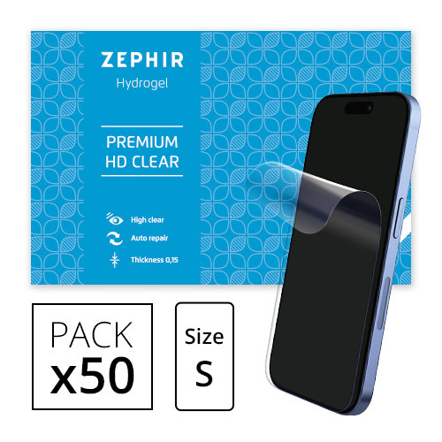 Pack de 50 films Premium HD Clear (0.14mm)