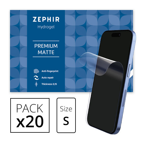 Pack de 20 films Premium Matte (0.14mm)