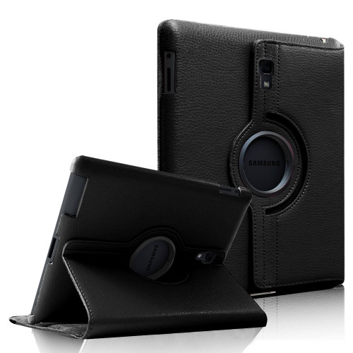 Etui Rotatif pour Samsung Galaxy Tab A (2018) 10.5 (SM-T590/SM-T595), Noir