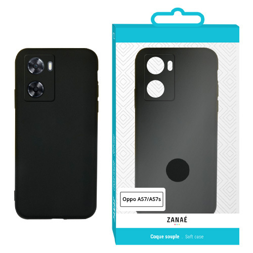 Coque Zanae Color pour A57 4G / A57s / A77 4G, Noir