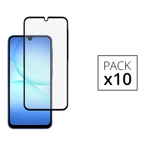 Films de protection Pack de 10 verres trempes full cover pour Galaxy A18/ A17/ A16 / A26, Noir