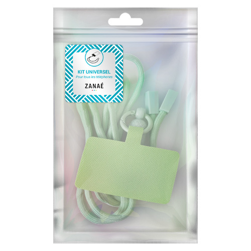 Cordon universel Color Block, Vert Clair