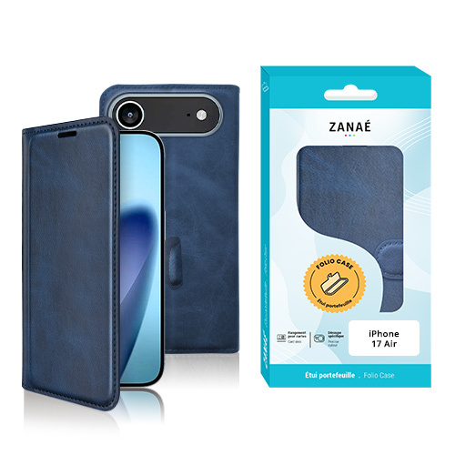 Portefeuille Zanae Columbia pour iPhone Air, Marine