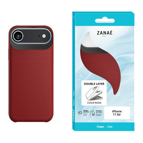 Double Layer pour iPhone Air, Rouge