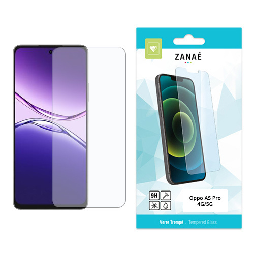 Verre trempe pour Oppo A5 / A5 Pro, Transparent