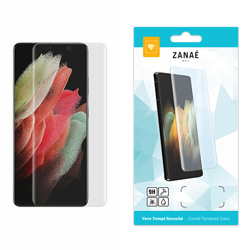 Verre trempe recourbe pour Samsung Galaxy Note 10, Noir