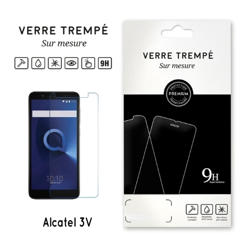 Verre trempe pour Alcatel 3V 2018 (5099), Transparent