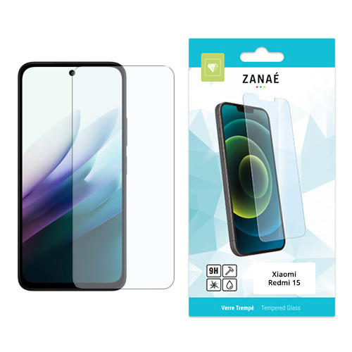 Verre trempe pour Xiaomi Redmi 15 / Poco M7 4G, transparent