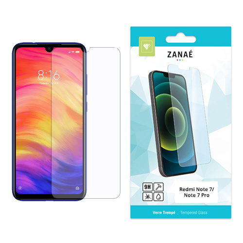 Verre trempe pour Redmi Note 7 / Note 7 Pro, Transparent