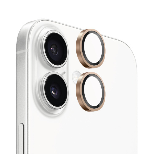 Verres Camera Metalliques Or pour iPhone 17