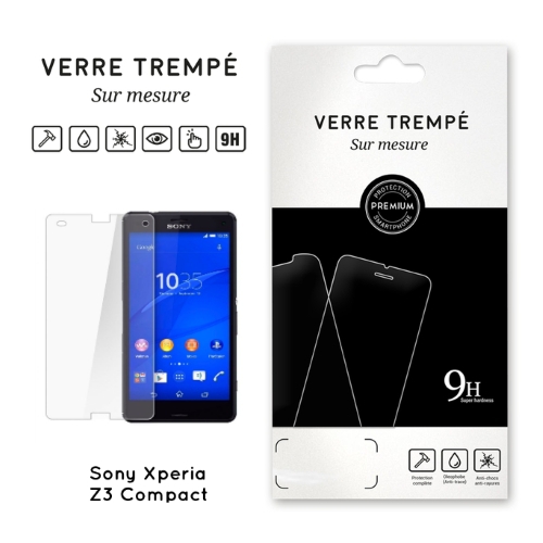 Verre trempe pour Sony Xperia Z3 compact, Transparent