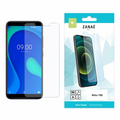 Verre trempe pour Wiko Y80 Transparent