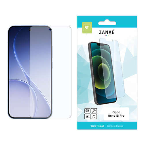 Verre trempe pour Reno15 Pro, transparent