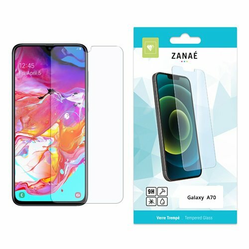 Verre trempe pour Samsung Galaxy A70, Transparent