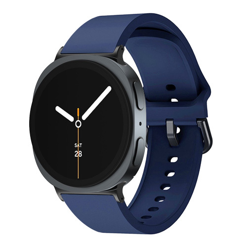 Bracelet en silicone pour Galaxy Watch 20 mm, Marine