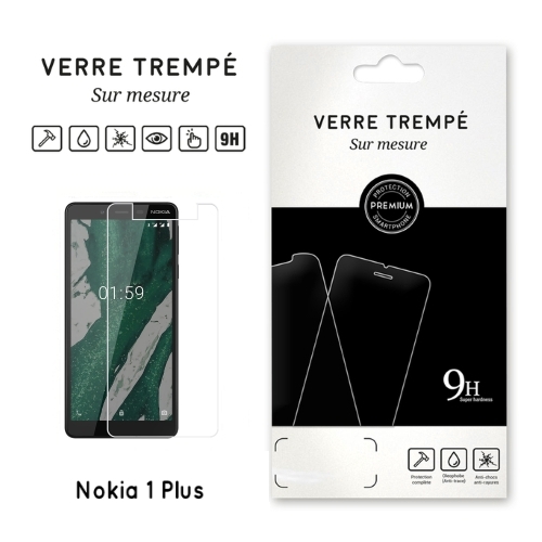 Verre trempe pour Nokia 1 Plus, Transparent