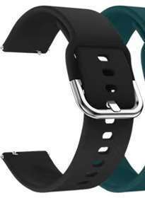Bracelet en silicone pour Galaxy Watch8 / Watch8 Classic / Watch9 / Watch9 Classic, Noir
