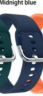 Bracelet en silicone pour Galaxy Watch8 / Watch8 Classic / Watch9 / Watch9 Classic, Marine