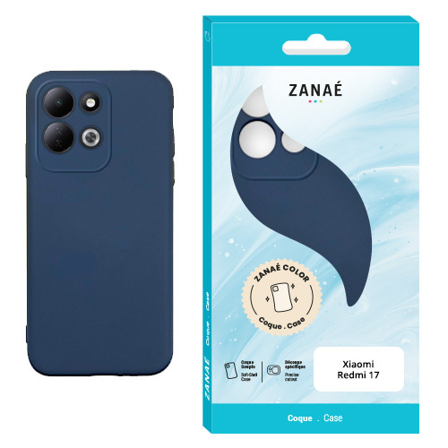 Coque Zanae Color pour Redmi 17, Marine