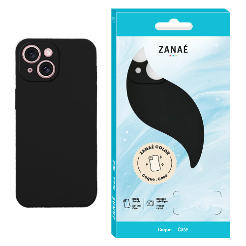 Coque Zanae Color pour Redmi Note 17 4G / Redmi Note 17 5G, Noir