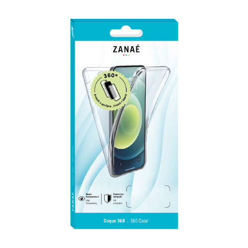 Coque 360 pour iPhone 17 Pro / iPhone 18 Pro, transparent