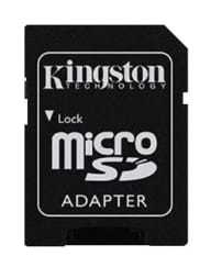 Adapteur pour carte micro sd Kingston