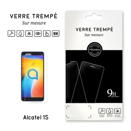 Verre trempe pour Alcatel 1S 2019 (5024), Transparent