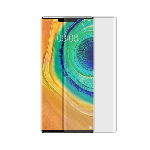 Verre trempe recourbe pour Huawei Mate 30 Pro, Noir