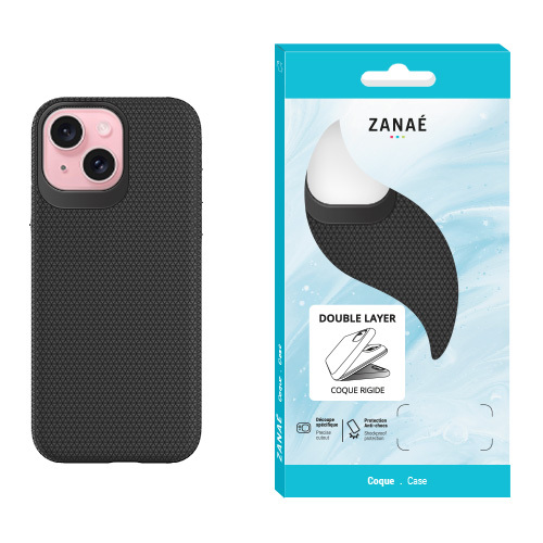 Coque Double Layer pour Samsung Galaxy S10e, Noir